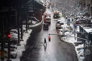 El mapa de las rondas de nieve que llegan este domingo a EE.UU.