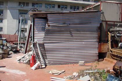 Un obrador en el techo de la Casa Rosada