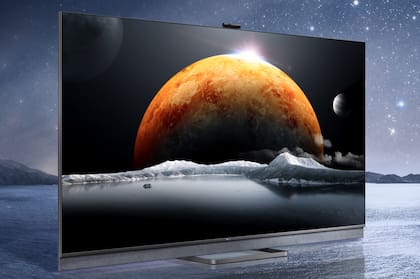 Un panel TCL C825 con Mini LED presentado en la CES 2021