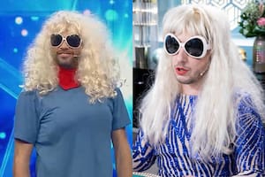 Fue a Got Talent y su look causó polémica por su parecido con un personaje de Jey Mammon