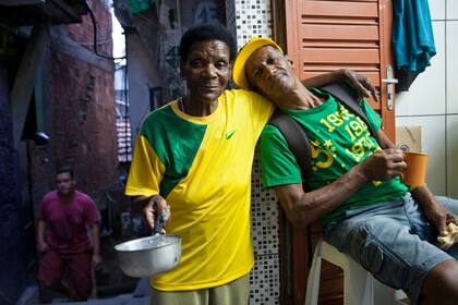 Un partido de Brasil, en la favela Santa Marta