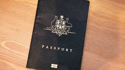 Un pasaporte australiano