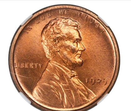 Un penny rojo de Lincoln se subastó en miles de dólares