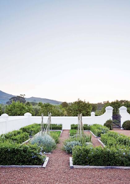 Un pequeño detalle de esta huerta-jardín de tres hectáreas y media donde se cultivan más de 300 especies comestibles y medicinales