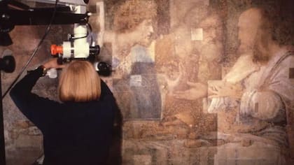 Un pequeño segmento del mural podía llevar meses o incluso años