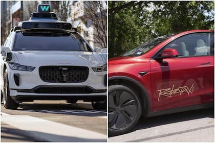 Waymo y Tesla son los líderes en la competencia de los robotaxis en Estados Unidos