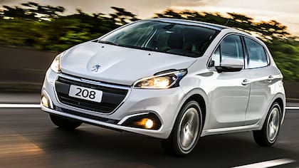 Un Peugeot 208