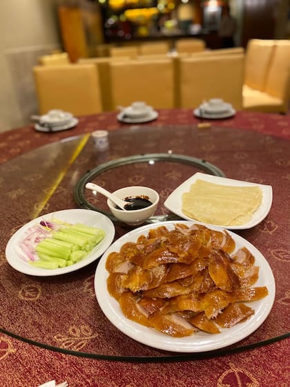 Un plato totalmente chino: Pato Pekin