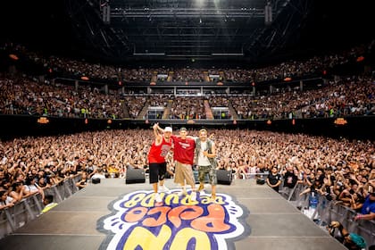 Un poco de ruido en una de sus grandes "zapadas" en el Movistar Arena