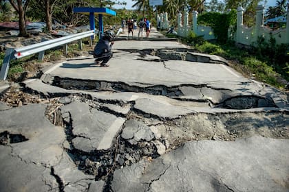 Palu, la capital provincial, fue una de las más afectadas