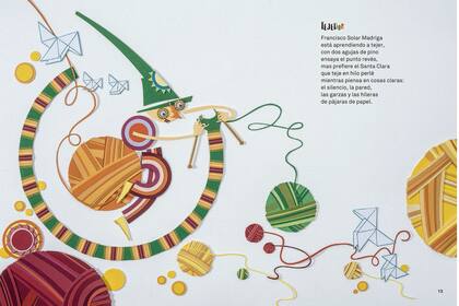 Un poema y un collage de Francisco Solar Madriga, de María Cristina Ramos e Istvansch