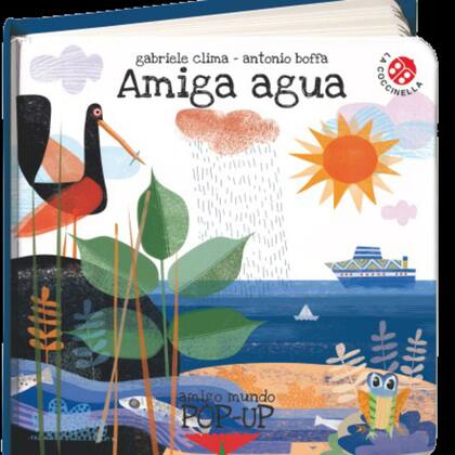 Un pop up poético que enseña todo sobre el agua