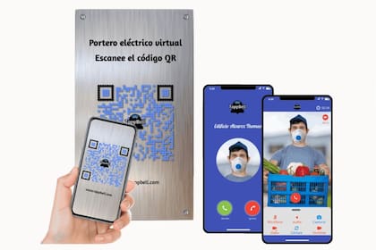 Un portero eléctrico QR de TappBell