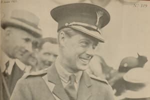 Un príncipe británico en Argentina: Eduardo VIII fue tapa de "El Gráfico" por su aporte al deporte