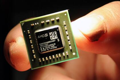 Un procesador actual de AMD. La compañía anunció su meta para reducir 25 veces el consumo energético de sus chips para 2020
