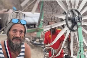 La increíble historia del hombre que produce energía con reciclaje y causa sensación en TikTok