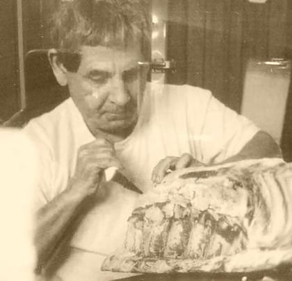 Un recuerdo de Luis, hijo de Quique y marido de Sandra, que falleció en 2022