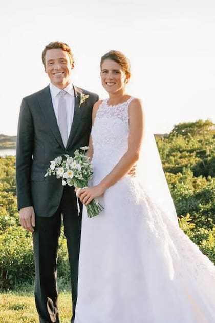 Un recuerdo de su casamiento, en Martha's Vineyard, en 2017
