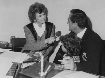 Un recuerdo de su encuentro con Vittorio Gassman, cuando visitó Buenos Aires para presentar en el Teatro Coliseo "El hombre del clavel en la boca"