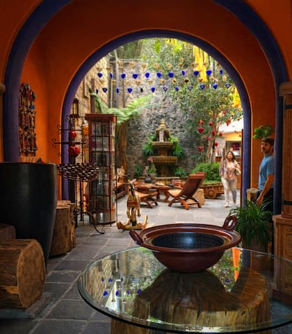 Un recuerdo de un recorrido por el bazar de San Ángel, en la parte antigua de Ciudad de México.