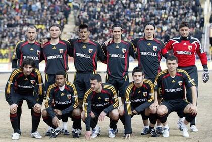 Un recuerdo sobre su paso en el Kayserispor, un equipo del fútbol de Turquía