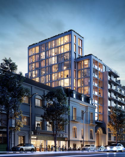 un render de cómo quedará Casa Oneto Gaona luego de su cuarta transformación