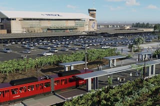 El tren eléctrico de Mendoza llegará hasta el aeropuerto