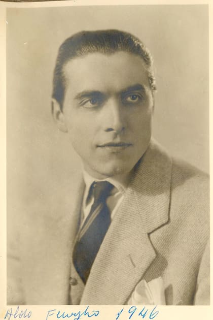 Un retrato de Aldo Fenoglio en 1946