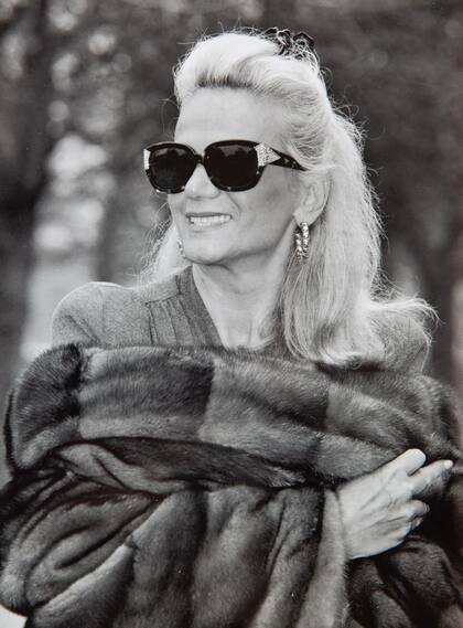 Un retrato de Elsa tomado en París, en 1992.