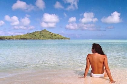 Un retrato de la novia del creador del Photoshop en Bora Bora fue la primera imagen digital retocada por el programa de Adobe