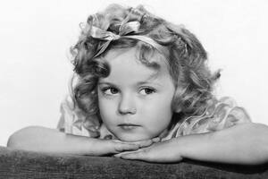 Un retrato de Shirley Temple cuando tenía 5 años
