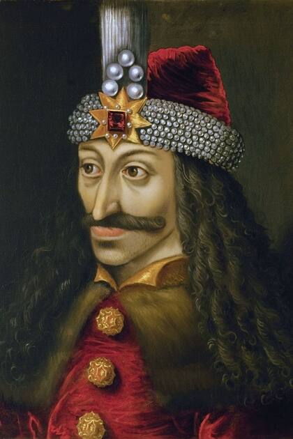 Un retrato del siglo XVI de Vlad III, más conocido como Vlad el Empalador o Vlad Drácula