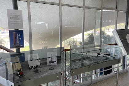 Un sector del Museo de Planetario está dedicado al trabajo del ingeniero Armando Maubré en la misión Apolo 11 de la NASA