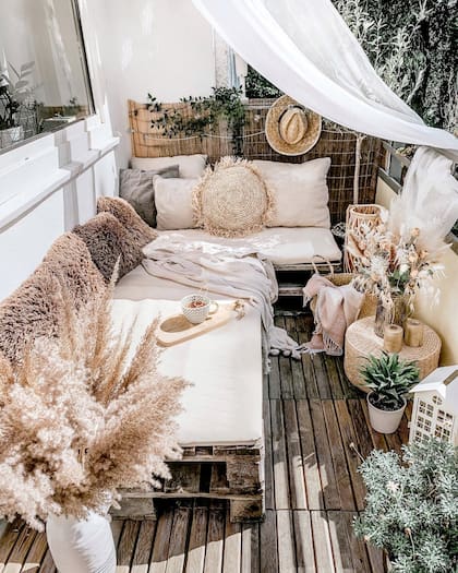 Un segundo living pero en el exterior