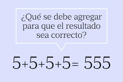 Un simple detalle permitirá que el enunciado sea correcto.