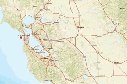 Un sismo de magnitud 3,7 a cinco kilómetros de San Francisco se produjo el viernes 10 de enero de 2025