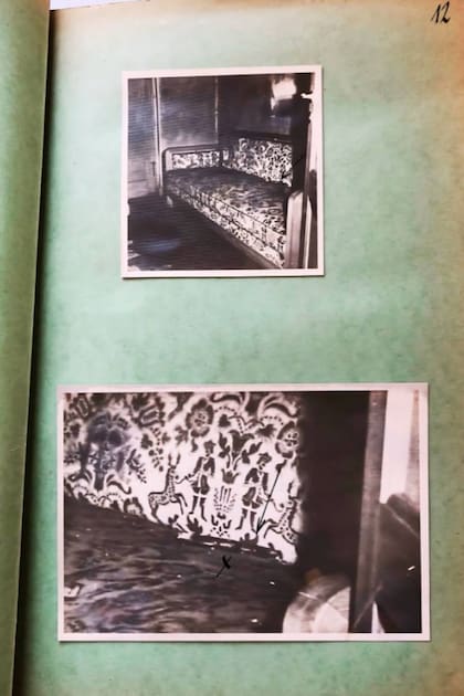 Un sofá con sangre de Adolf Hitler en el informe del Smersh