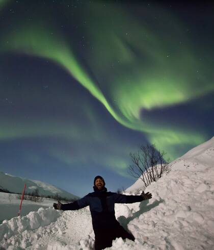Un sueño cumplido. Leandro lleva el registro de su viaje en @viajero_intermitente