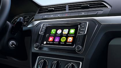 Un tablero con Android Auto