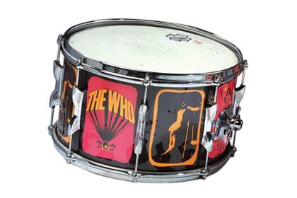 Un tambor que Keith Moon ayudó a diseñar