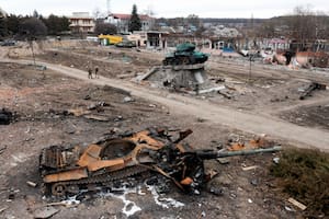 Las desoladoras imágenes de una ciudad ucraniana recuperada tras la furia rusa