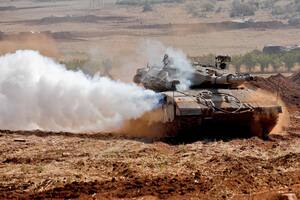 El tanque de diseño 100% israelí que puede ser determinante en una ofensiva terrestre a Gaza