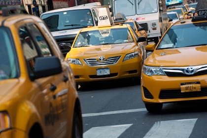 Taxis en Nueva York