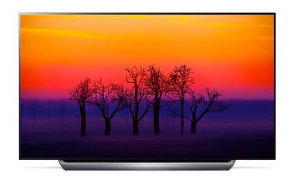 Un televisor OLED LG C8, con resolución 4K