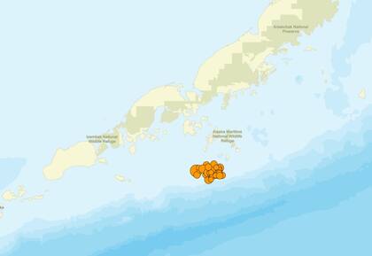 Un terremoto de magnitud 7,3 sacudió a Alaska
