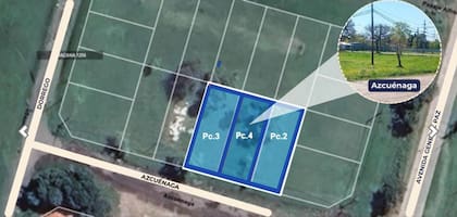 Un terreno baldío, con una superficie de 648m² se subastará con un precio base de US$87.023