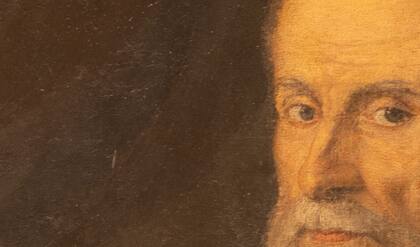 Detalle del retrato del militar veneciano Melchior Michael pintado por Tintoretto; se dará a conocer en noviembre, durante la feria de arte La Plateada