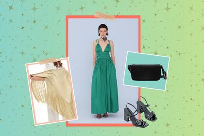 Un toque dorado levanta cualquier look.