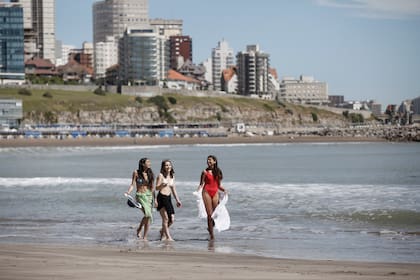 Un total de 47 kilómetros de costa regalan en Mar del Plata playas de todos los estilos. 