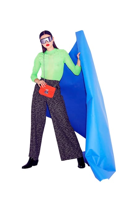 Un touch estridente para destacarse como en la montaña